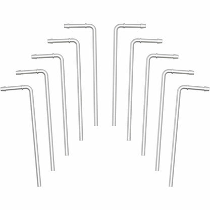 MagnaFlow 0.375in. 90deg. Bend Barbed Performance Exhaust 10-Pack Hanger 10152