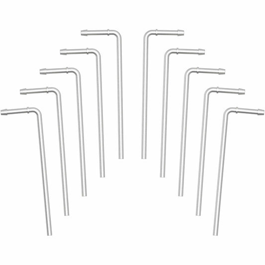 MagnaFlow 0.375in. 90deg. Bend Barbed Performance Exhaust 10-Pack Hanger 10152