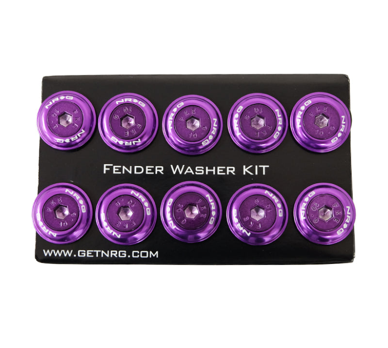 NRG Fender Washer Matching Color Bolts For Plastic