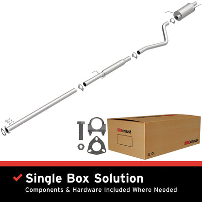 BRExhaust 2009-2014 Honda Ridgeline 3.5L Direct-Fit Replacement Exhaust System