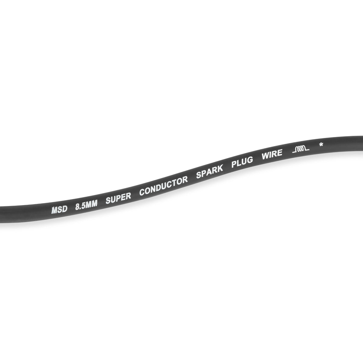 MSD 31293 Super Conductor Spark Plug Wire Set Black