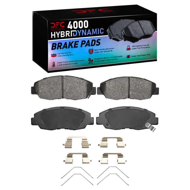 DFC 96-15 Honda Civic VIII HybriDynamic Brake Pads & Hardware (4000-1578-01)