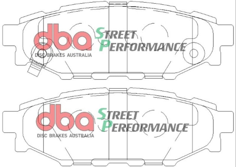 DBA Street Rear Brake Pads | Subaru Impreza/WRX/BRZ (08-14/21) (DB1803SP)