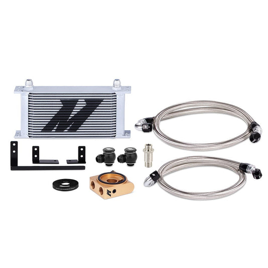 Mishimoto Thermostatic Oil Cooler Kit, fits 2019+ Mazda Miata ND2, Silver