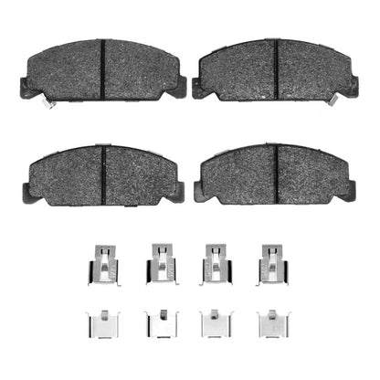 R1 Concepts Optimum OEp Front Pads & Hardware Kit | Honda Civic/CRX/V (83-05) (2552-0273-01)