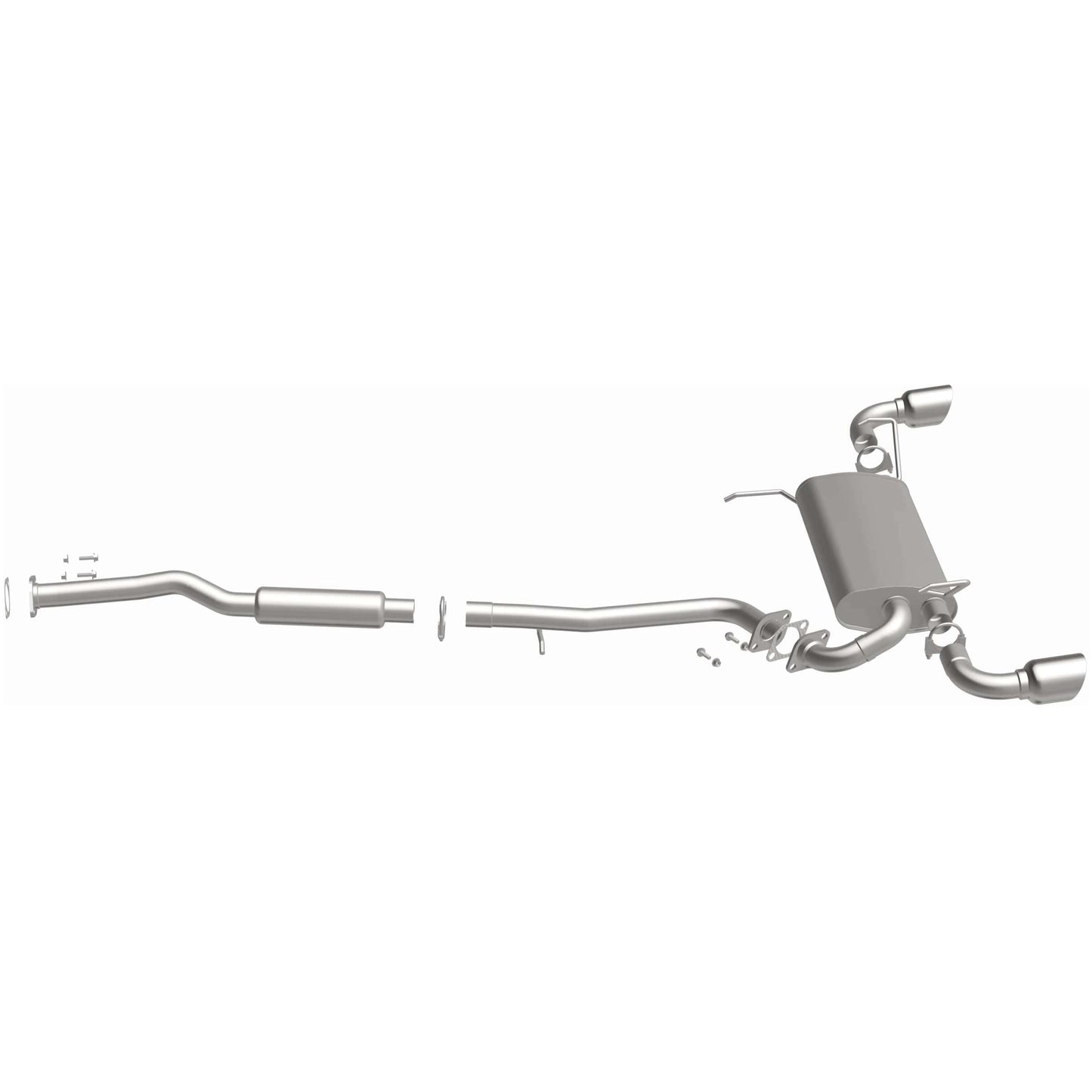 BRExhaust 2003-2007 INFINITI G35 3.5L Direct-Fit Replacement Exhaust System