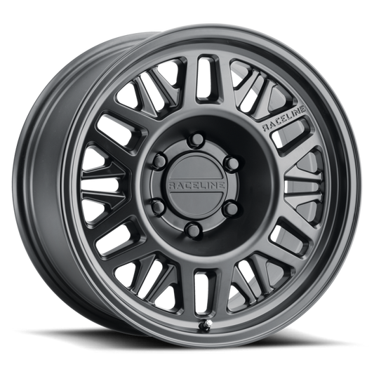 Raceline 451 Ryno Satin Black | 17x8.5" +0mm | 6x139.7mm Wheel