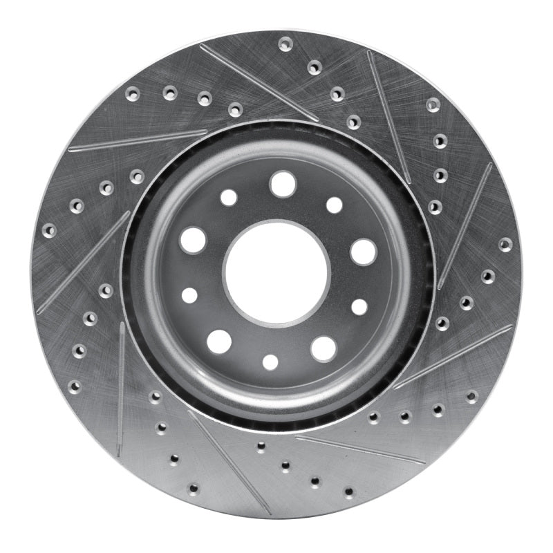 DFC D&S Silver Brake Rotor (FRONT LEFT): Jeep Wrangler (18-25)