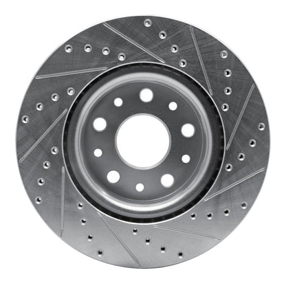 DFC D&S Silver Brake Rotor (FRONT LEFT): Jeep Wrangler (18-25)