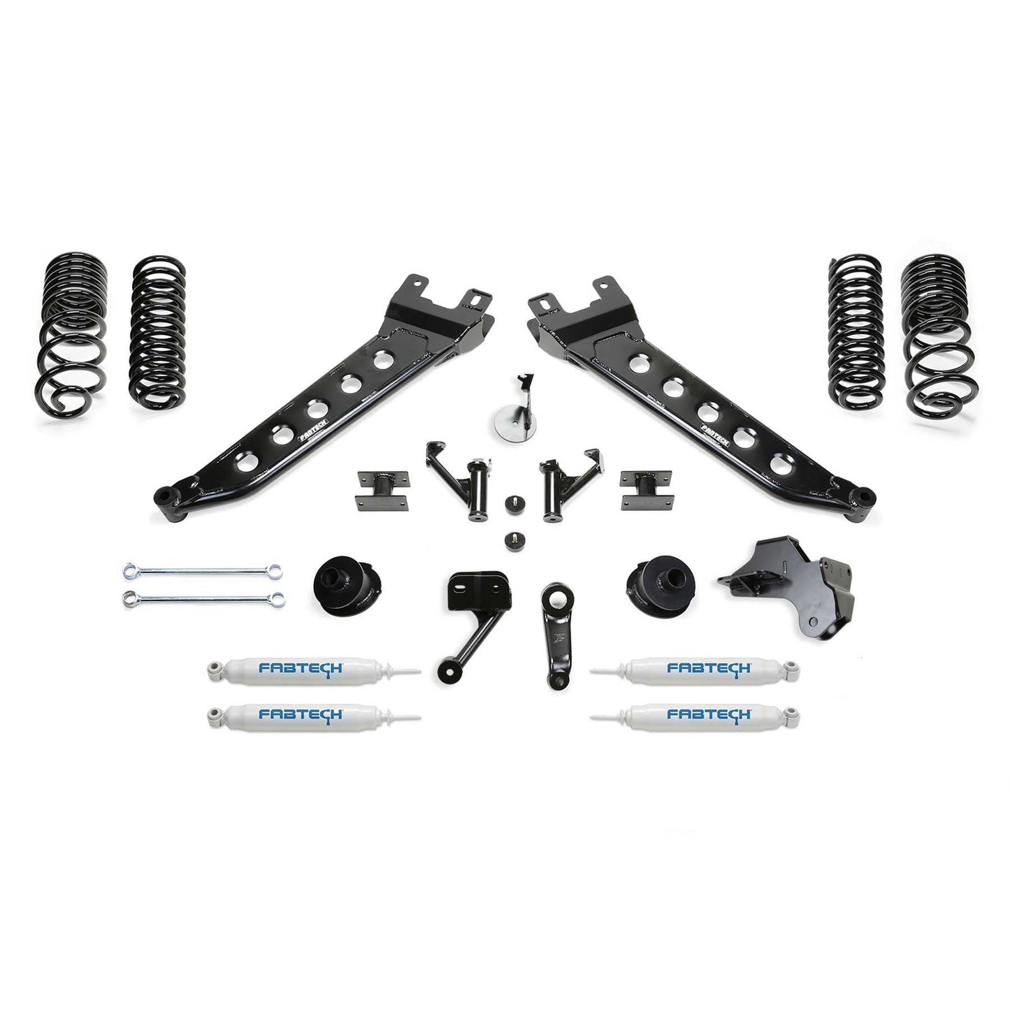 Fabtech 5in Radius Arm Kit w/ Performance Shocks | Ram 2500 4WD (19-22) (K3180)