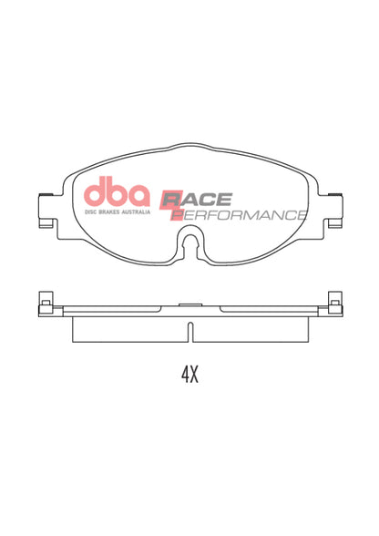 DBA RP Front 312mm Brake Pads | VW GTI (14-20) (DB2383RP)