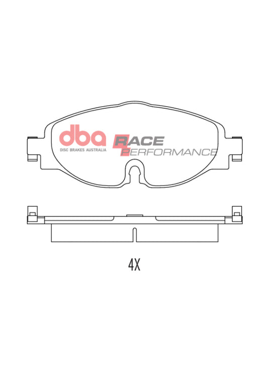 DBA RP Front 312mm Brake Pads | VW GTI (14-20) (DB2383RP)
