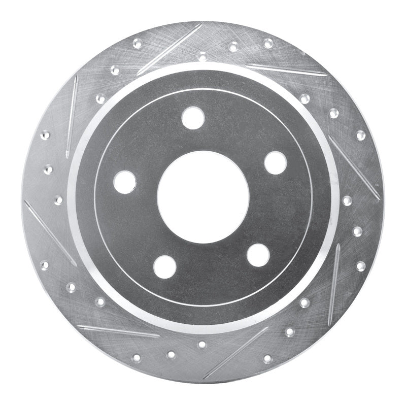 DFC D&S Silver Brake Rotor (REAR LEFT): Jeep Wrangler (07-18)