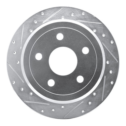 DFC D&S Silver Brake Rotor (REAR LEFT): Jeep Wrangler (07-18)