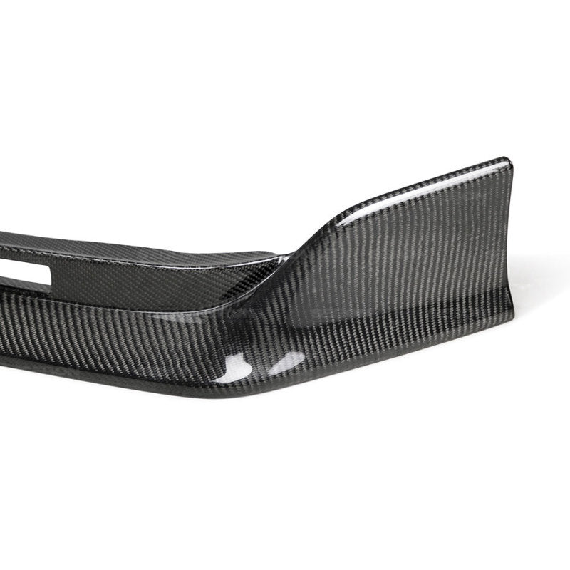 Seibon TA-Style Gloss Carbon Fiber Front Bumper Lip | Honda Civic Type-R (17) (FL17HDCVR-TA)