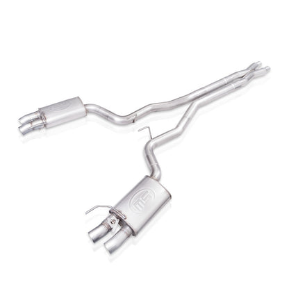 Stainless Works 2015+ Ford Shelby GT350 Redline Factory Connect X-Pipe Catback Exhaust w/Valves | Shelby GT350 (15+) (GT350CBXFCR)