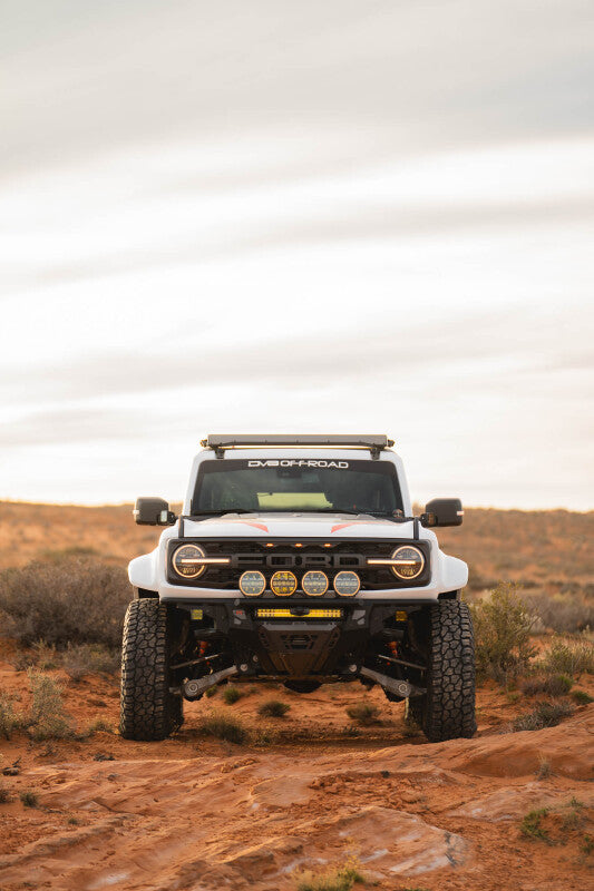 DV8 Offroad FBFR-02 Tube Front Bumper for 22-26 Ford Bronco Raptor
