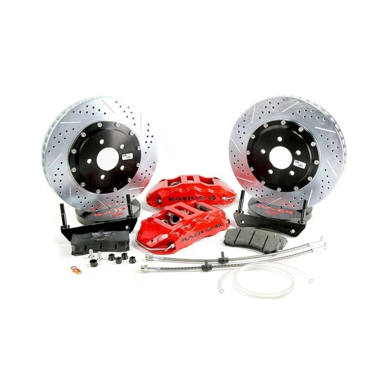 Baer Brakes 12-17 Chrysler 300 15in Extreme+ Front Brake Kit-Red-