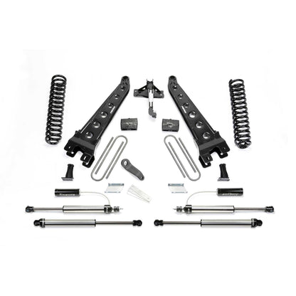 Fabtech 6" Radius Arm System w/ Coils & 2.25" Dual Reservoir Front and Dual Rear Shocks | Ford F250/350 4WD (17-21) (K2293DL)