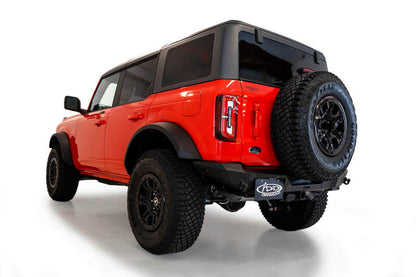 Addictive Desert Designs 2021+ Ford Bronco Rock Fighter Rear Bumper - Hammer Black