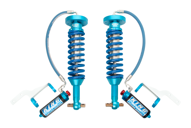 King Shocks 2.5 Performance Coilovers w/ Remote Reservoir Adjustable Shocks Set w/0-3" lift - 2014-2024 Ford Expedition 4WD