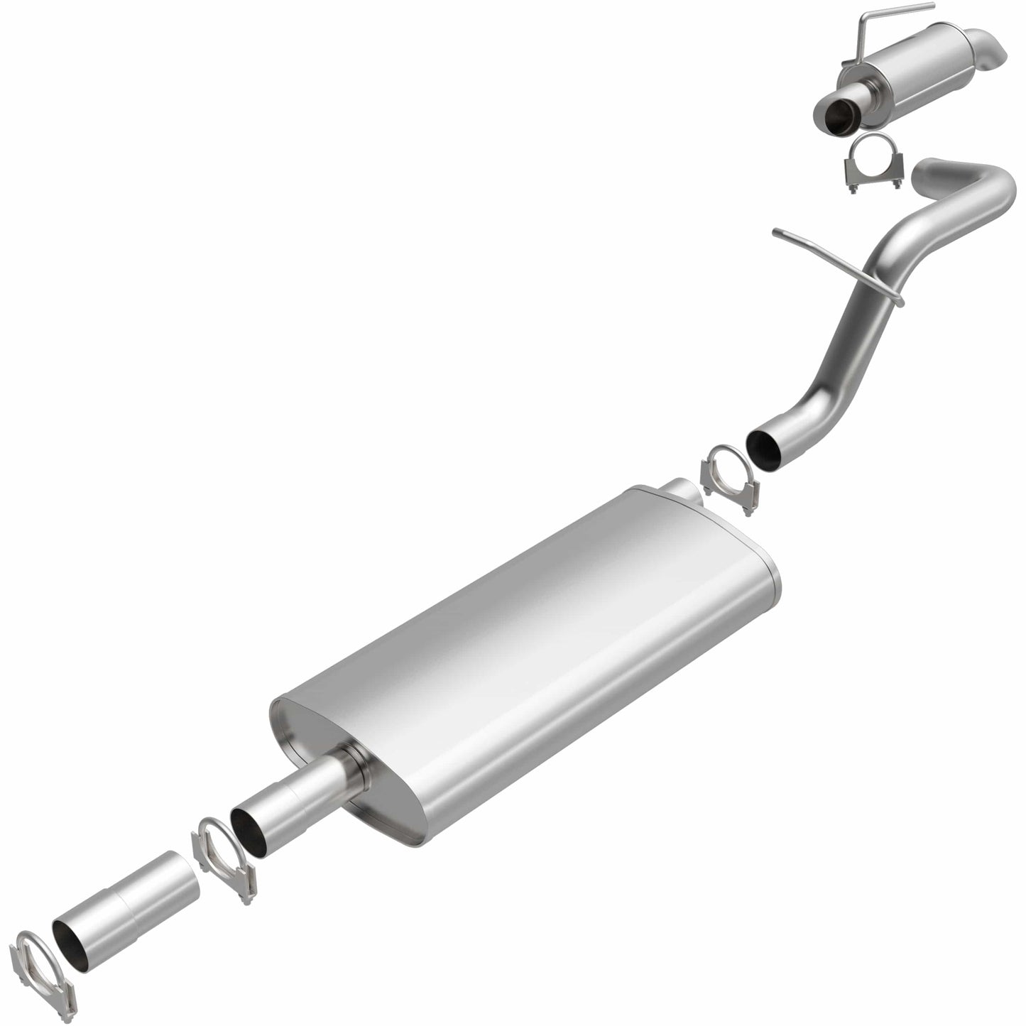 BRExhaust Direct-Fit Replacement Exhaust System 106-0047
