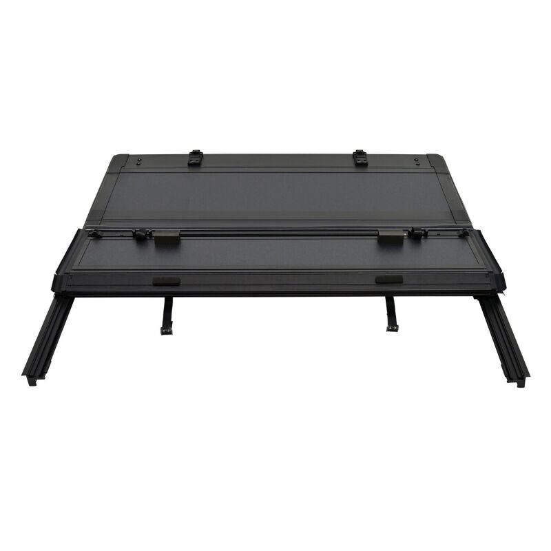 Westin 14-18 GM Silverado/Sierra 5ft 8in Bed Hard Tri-Fold Tonneau Cover - Black