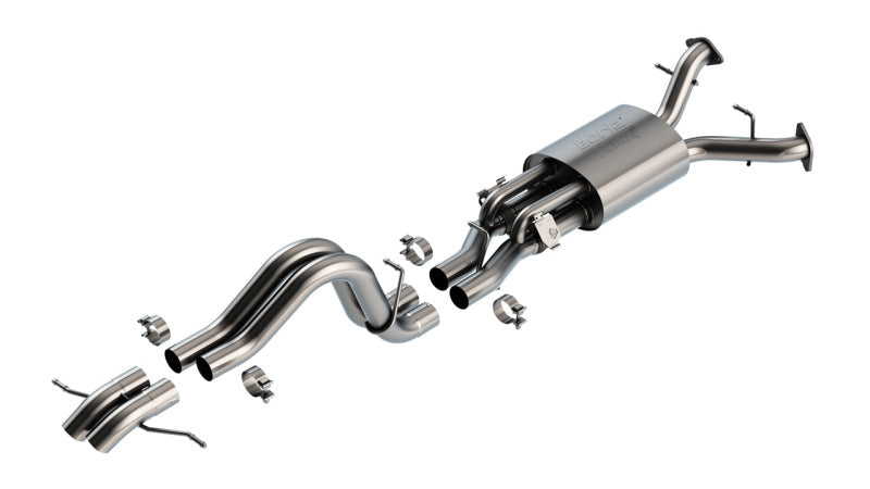 Borla Perf Cat-Back Ford Bronco Raptor V6 Turbo 22-24 ATAK | Off-Road (140935)