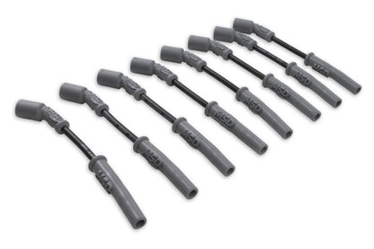 MSD 32813 Super Conductor Spark Plug Wire Set, Black