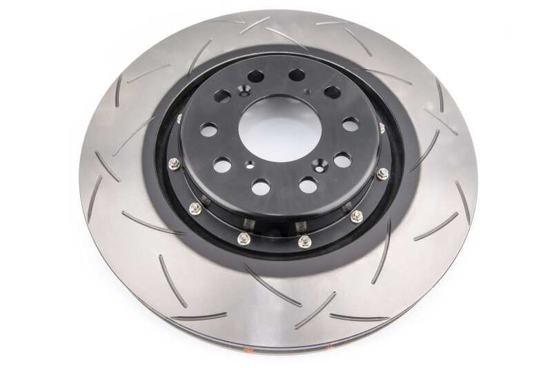 DBA 350mm x 32mm T3 D&S Slotted 2-Piece Rotor | Honda Civic 17+ Type R FK8 (DBA53700BLKS)