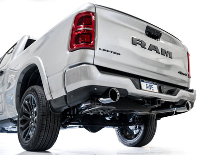 AWE Tuning 25+ RAM 1500 3.0TT 0FG Catback Touring Exhaust - Chrome Silver Tips (3015-32530)