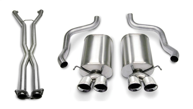 Corsa Perf Reflective Sound Canc(RSC) Exhaust | Corvette (14169CB4)