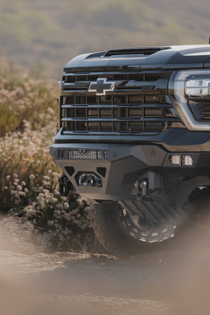 DV8 Offroad FBCS2-04 Spec Series Front Bumper 24-26 Silverado 2500HD/3500