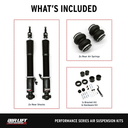 Air Lift 76512 Rear Air Suspension Kit For Toyota GR Supra 20-24/BMW Z4 G29 19-24