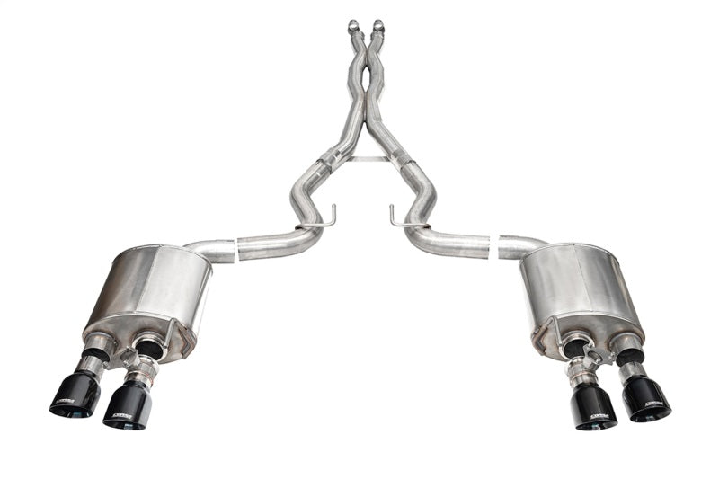 CORSA Xtreme Valved / 3.0 in Cat-Back 4.5 in Slash Tips | 2024 Mustang Dark Horse Coupe (21265)