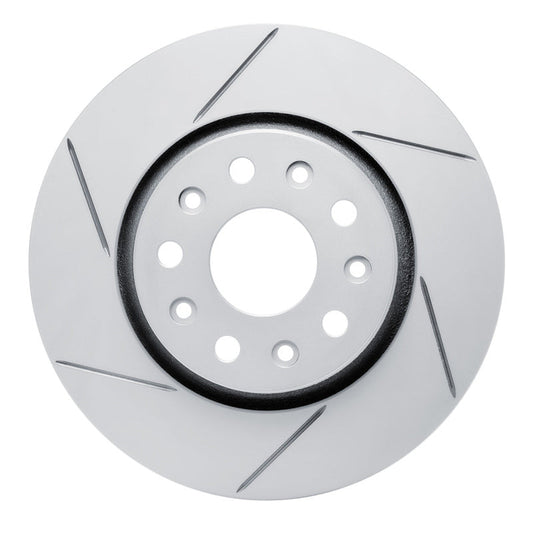 DFC Slotted Geoperformance Rotor (FRONT LEFT): Jeep Wrangler (18-25)