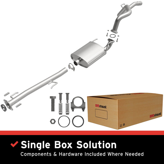 BRExhaust 2007-2014 Toyota FJ Cruiser 4.0L Direct-Fit Replacement Exhaust System