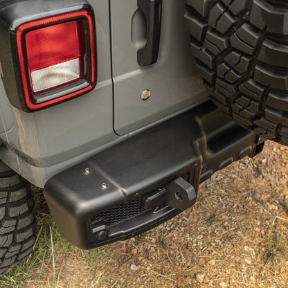 Rugged Ridge 11544.25 Spartan Rear Bumper Fits 18-26 Wrangler (JL)
