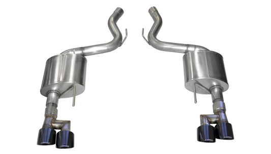 CORSA Sport, Touring / 3.0 in Axle-Back 4.0 in Twin Tips | 2018-2023 Mustang GT Coupe (21039, 21041)