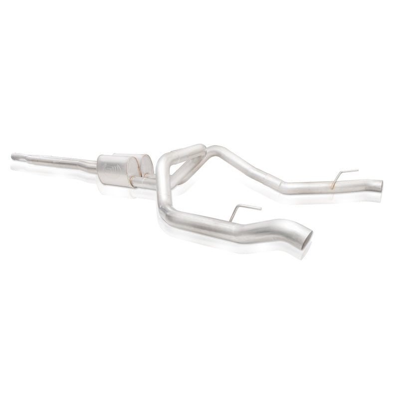 Stainless Works 3in Legend Catback Y-Pipe | Chevrolet Silverado 5.3L (19+) Use Factory Tips (CT19CBUBYL)