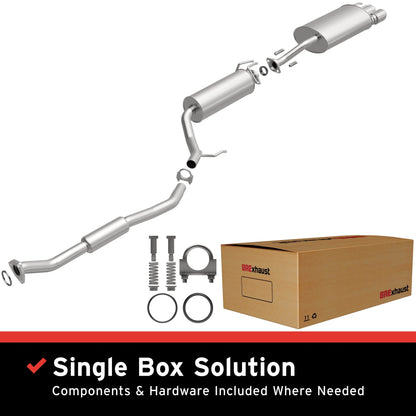 BRExhaust 2006-2011 Acura CSX 2.0L Direct-Fit Replacement Exhaust System