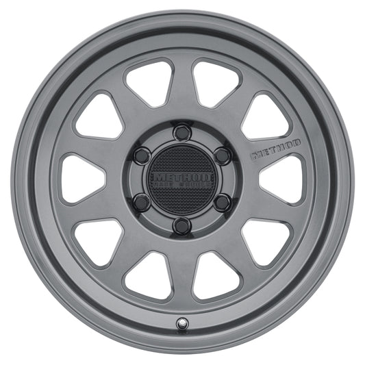 Method MR316 Gloss Titanium | 17x8.5" +0mm | 6x5.5mm Wheel