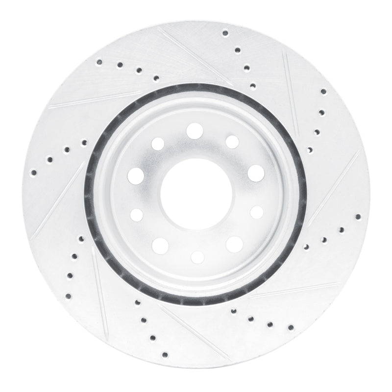 DFC D&S Silver Brake Rotor (FRONT LEFT): Jeep Grand Cherokee (22-25)