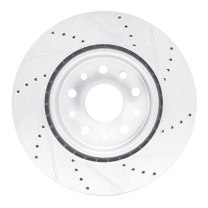 DFC D&S Silver Brake Rotor (FRONT LEFT): Jeep Grand Cherokee (22-25)