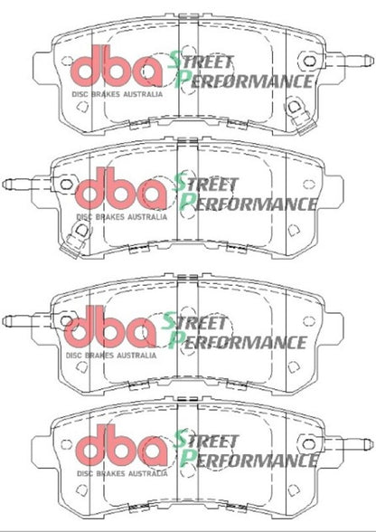 DBA SP Performance Rear Brake Pads | Infiniti QX56 (11-13) (DB2244SP)