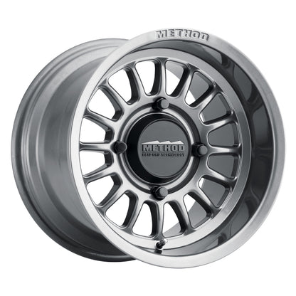 Method MR411 UTV Bead Grip Gloss Titanium | 15x7" +13mm | 4x156mm Wheel