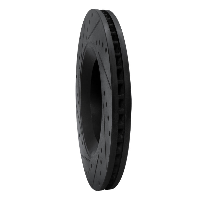 DFC D&S Black Brake Rotor (FRONT RIGHT): Jeep Wrangler (12-18)