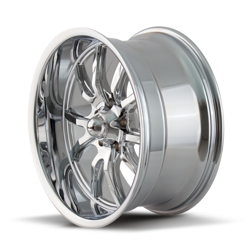 Ridler Wheels 650 Chrome | 17x8" +0mm | 5x120.65mm Wheel