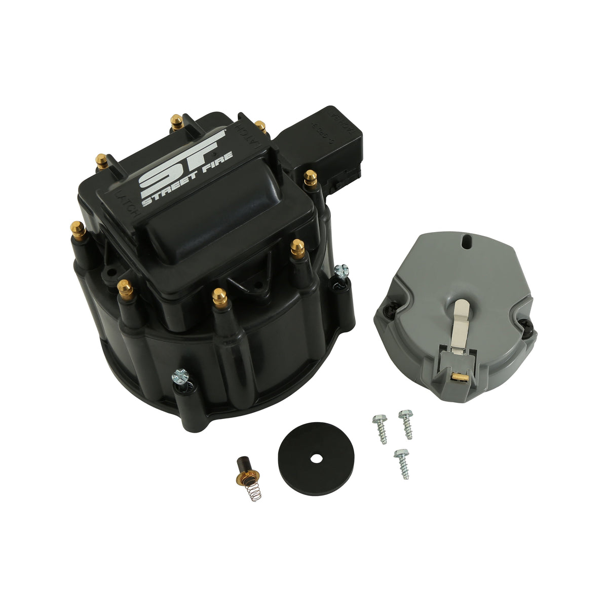 MSD Street Fire 5501 Cap and Rotor Kit, HEI, Internal Coil