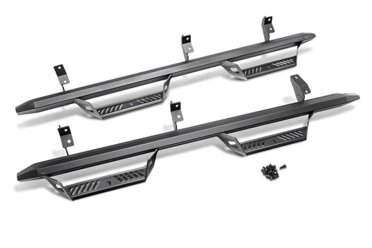 N-Fab Predator Pro Step System 2019 Dodge Ram 2500/3500 Crew Cab All Beds Gas/Diesel - Tex. Black